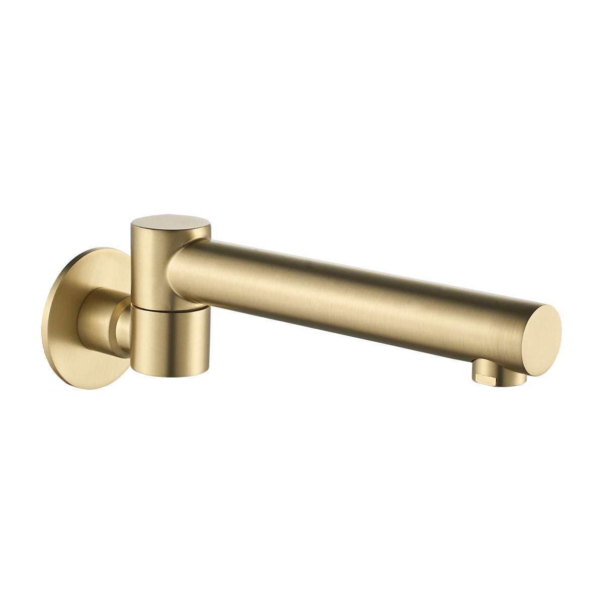 CS24 (BG) / Ideal Swivel Bath Outlet (Brushed Gold) - Hellycar Brushed Gold Swivel Bath Spout