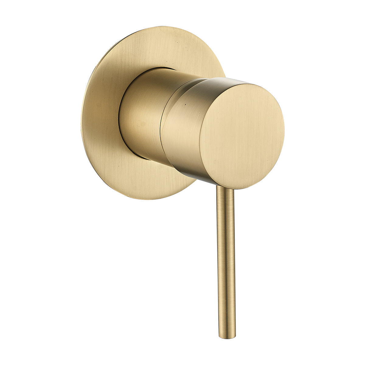 IDW3 (BG) / Ideal Wall Mixer (Brushed Gold) - Hellycar Brushed Gold Wall Tap - Pin Lever Mixer Tap
