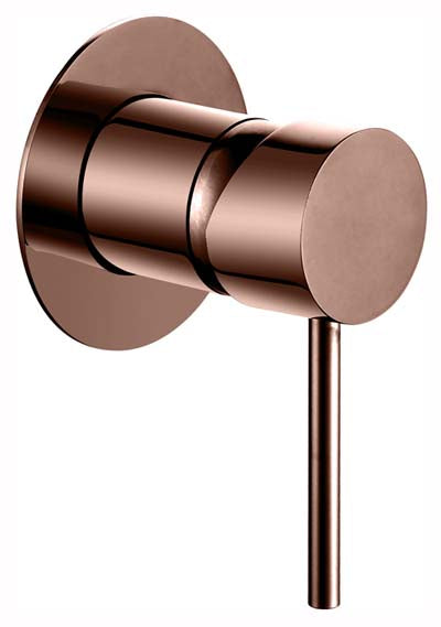 IDW3 (RG) / Ideal Wall Mixer (Rose Gold) - Hellycar Rose Gold Shower Mixer - Bathroom Mixer Tap