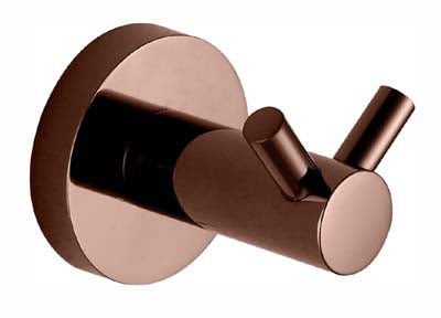 BA854 (RG) / Ideal Double Robe Hook (Rose Gold)- Hellycar Rose Gold Double Robe Hook – Rose Gold Hooks