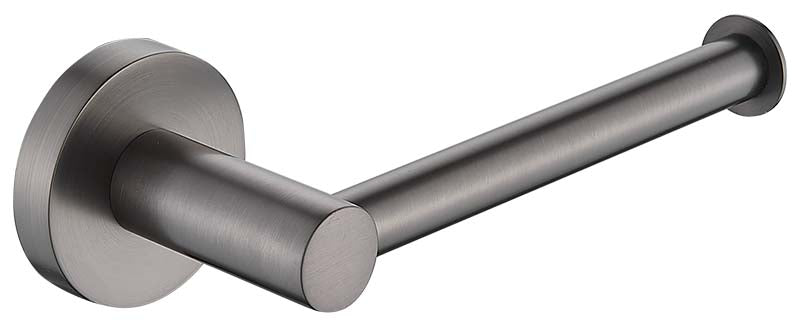 Brushed Gunmetal Toilet Roll Holder