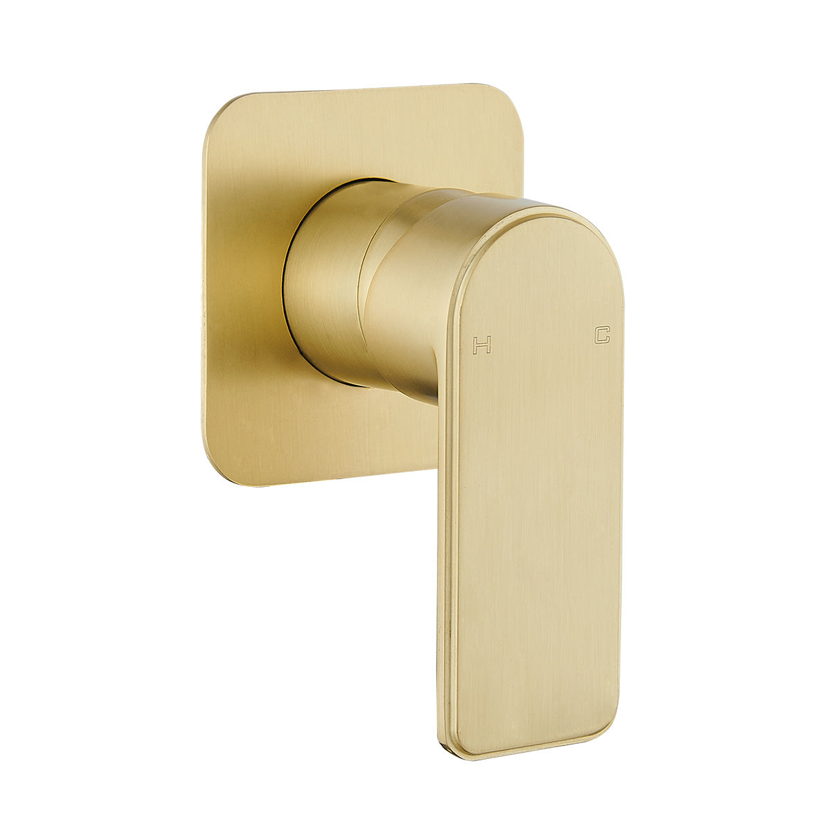 BTW1 (BG) / Bateau Wall Mixer (Brushed Gold) - Tapart Brushed Gold Bathroom Tapware - Brushed Gold Wall Mounted Tap