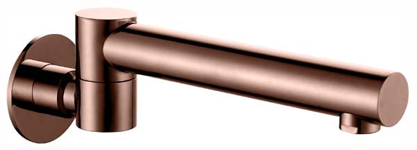 CS24 (RG) / Ideal Swivel Bath Outlet (Rose Gold) - Hellycar Rose Gold Swivel Bath Spout