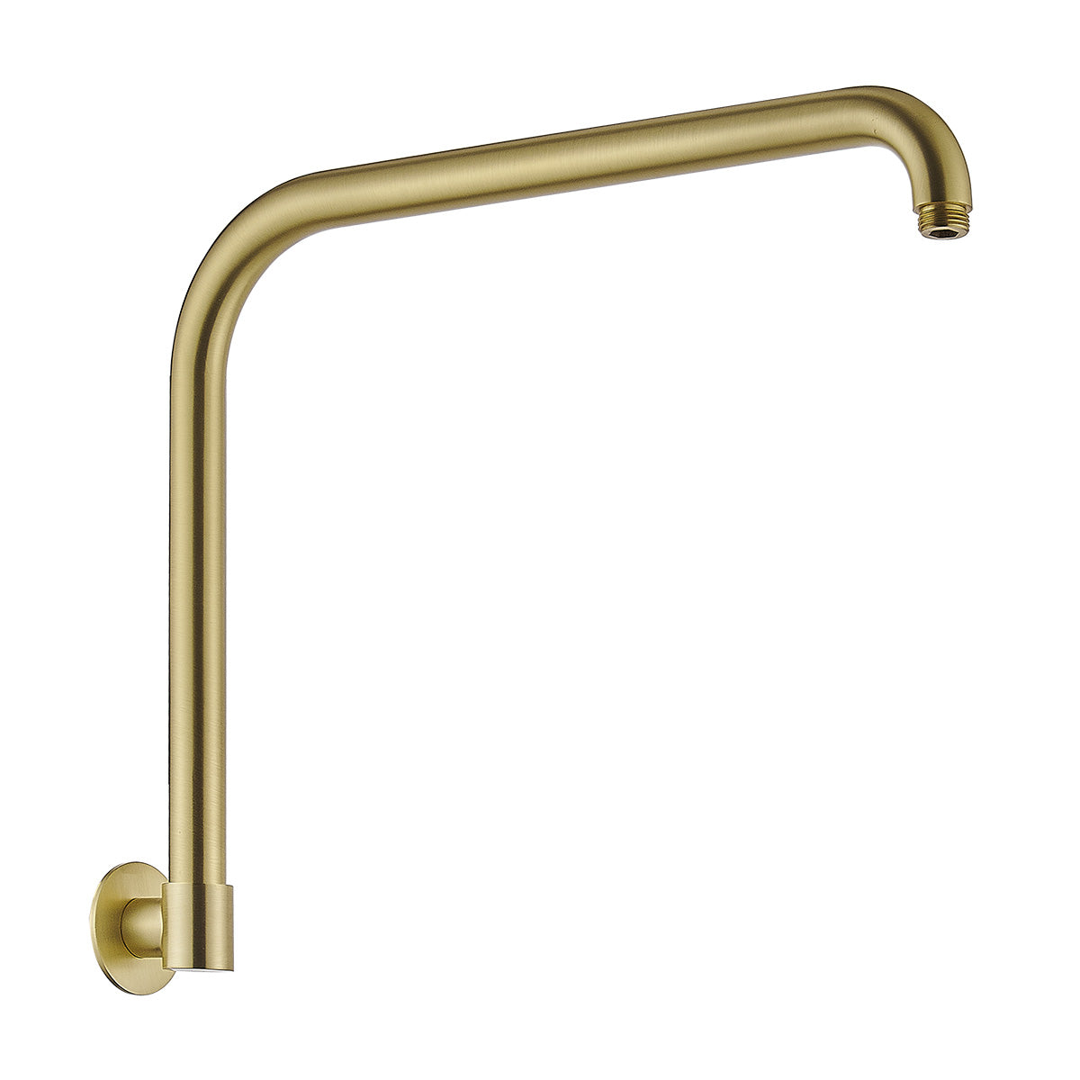 G26 (BG) / Chris Shower Arm (Brushed Gold) - Hellycar Brushed Gold Gooseneck Shower Arm
