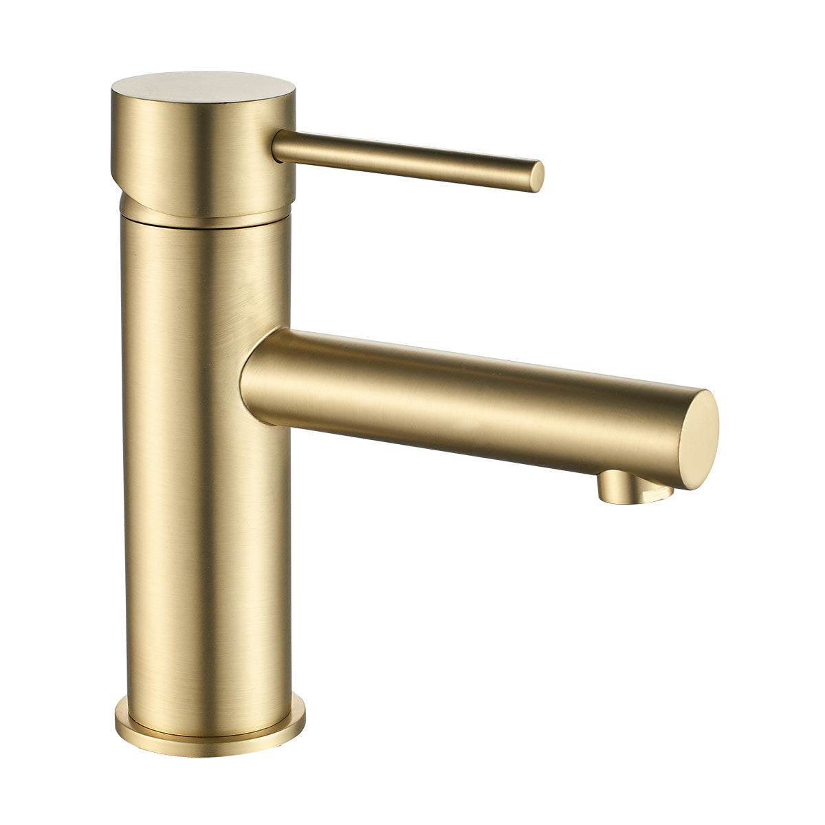 IDB7 (BG) / Ideal Basin Mixer (Brushed Gold) - Hellycar Brushed Gold Mixer Tap for Bathroom Basin
