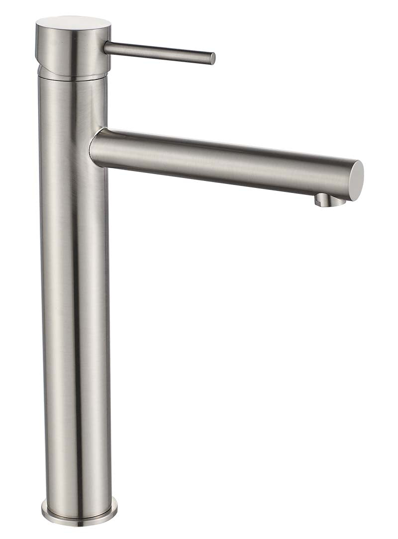 IDB9 (BN) / Ideal High Basin Mixer (Brushed Nickel) - Hellycar Brushed Nickel Tall Basin Mixer Tap