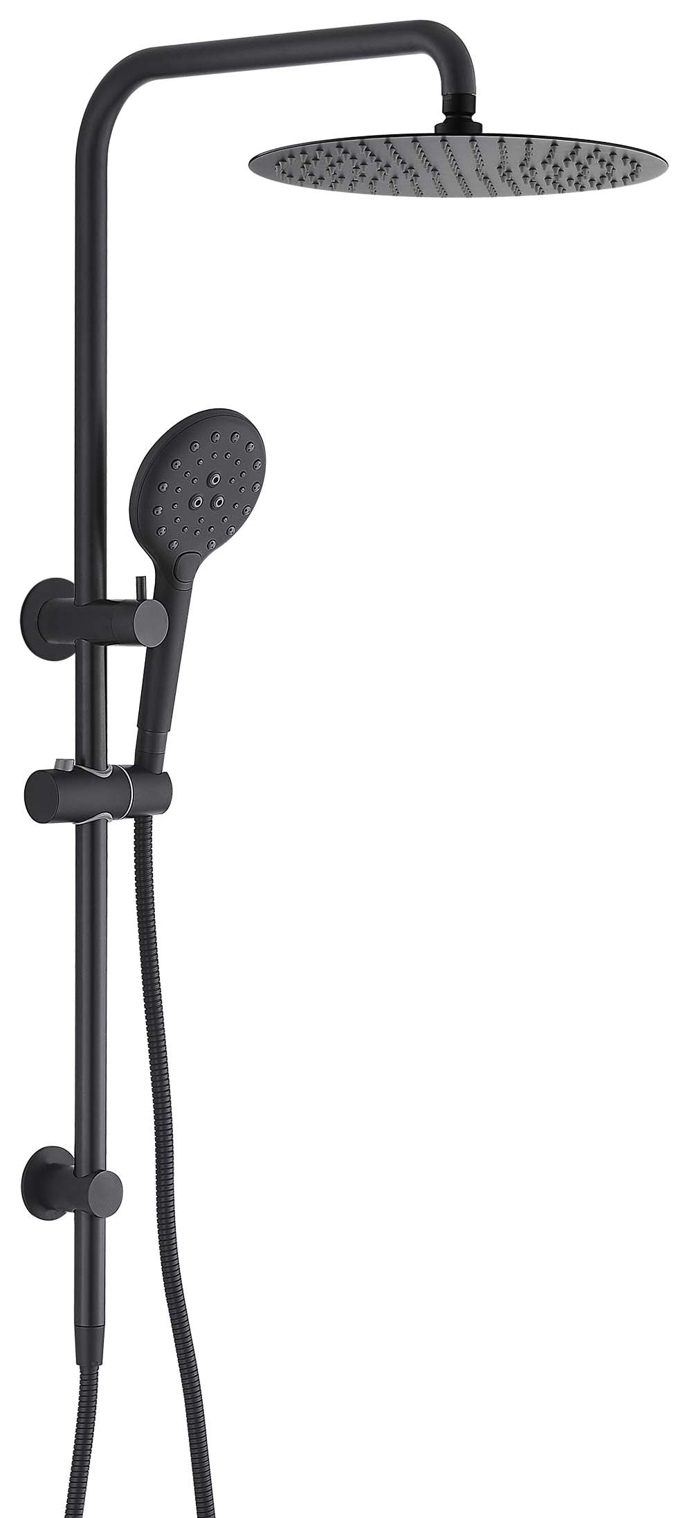 IDSSR1 (B) / Ideal Shower System With Rail (Black)