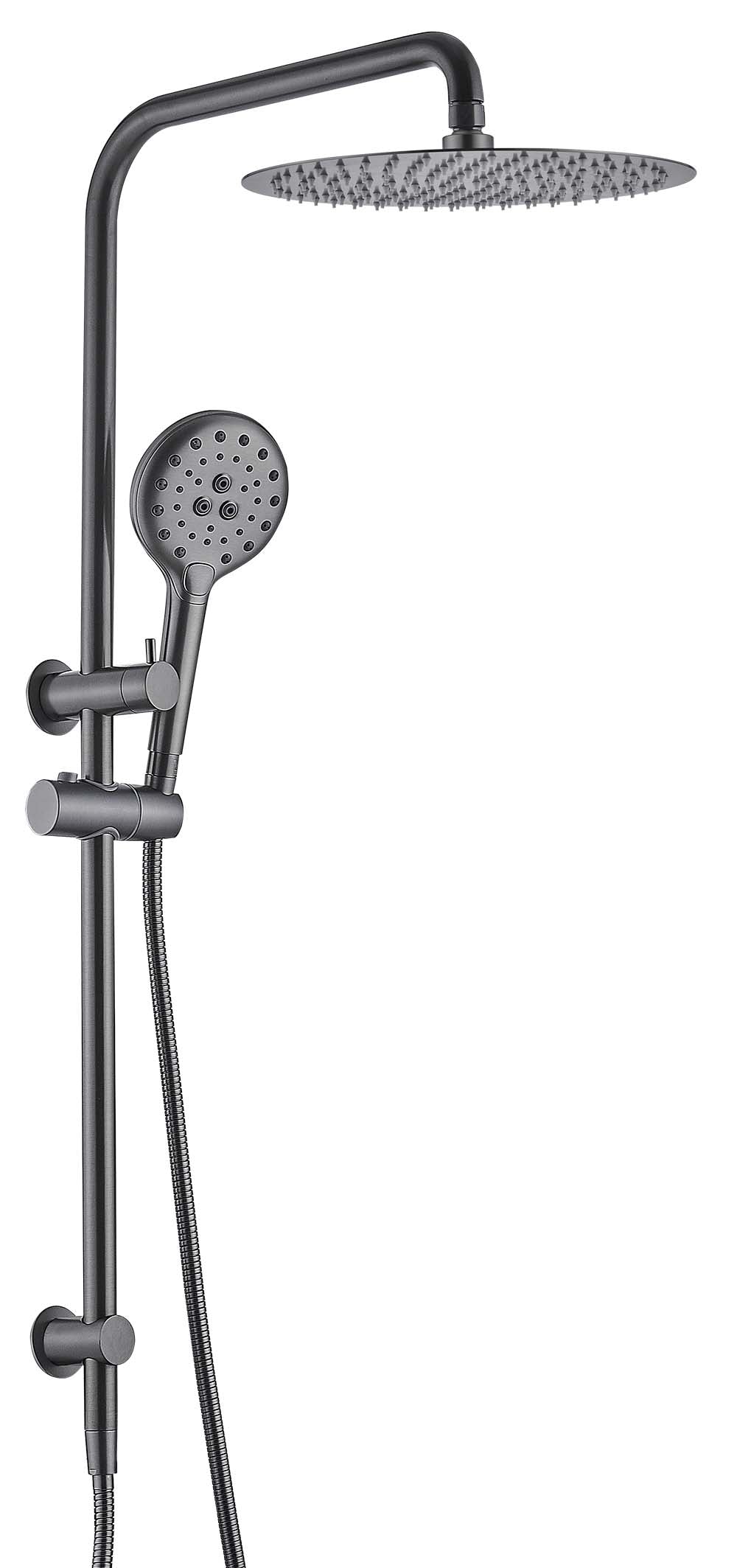 IDSSR1 (BGM) / Ideal Shower System With Rail (Brushed Gun Metal)