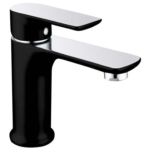 SLB1 (BC) / Sleek Basin Mixer (Black / Chrome)