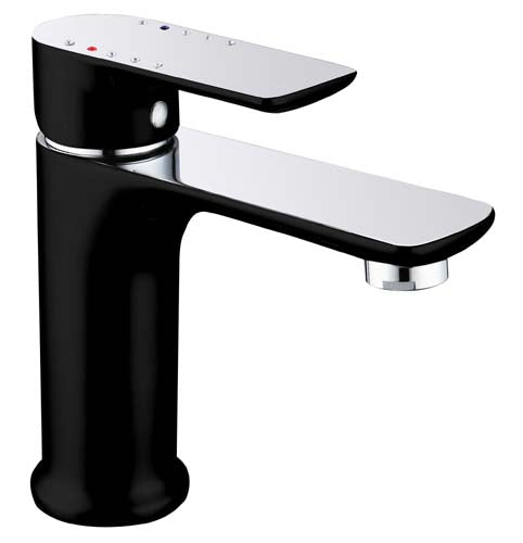 SLB1 (LBC) / Sleek Basin Mixer (Luxury / Black / Chrome)