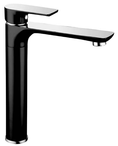 SLK1 (BC) / Sleek Sink Mixer (Black / Chrome)