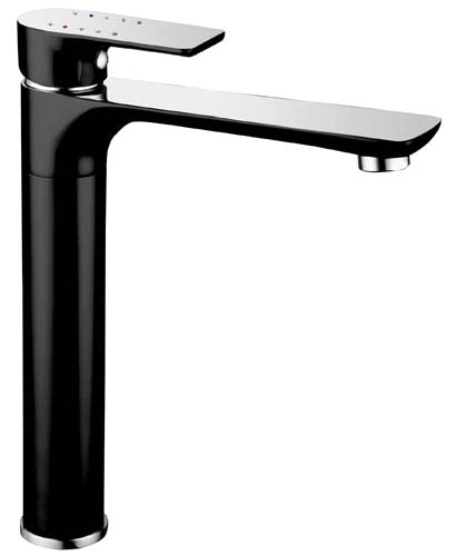 SLK1 (LBC) / Sleek Sink Mixer (Luxury / Black / Chrome)