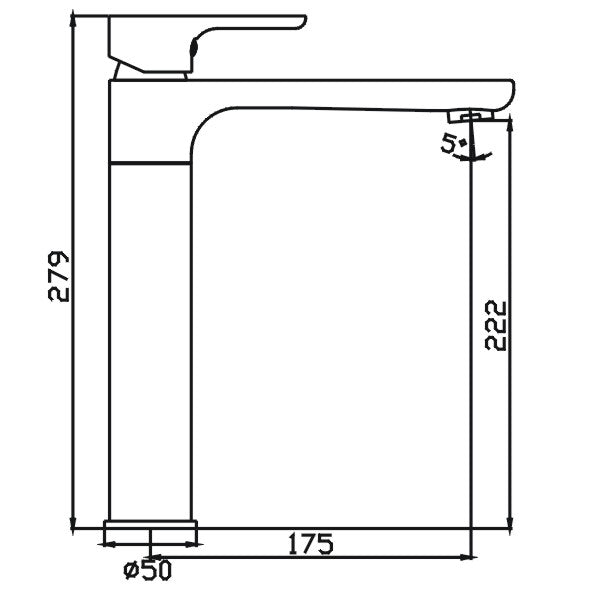 Sleek Sink Mixer